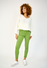 Ana & Lucy - Slim Pant - Lime Green