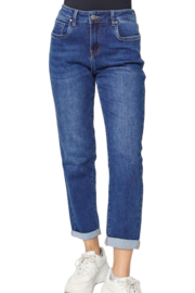 Hello Miss - Mom Fit Jeans - Stone Used