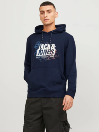 Jack & Jones - Hoodie - Navy Blazer