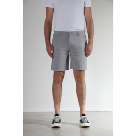 New Star - Short Kent - Knit Melange Light Grey