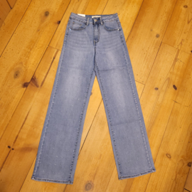 Kathy Jeans - Wide Leg - Stone used met strass