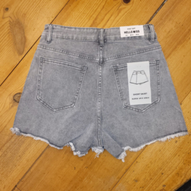 Hello Miss - Skort - Grey Denim