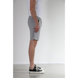 New Star - Short Kent - Knit Melange Light Grey
