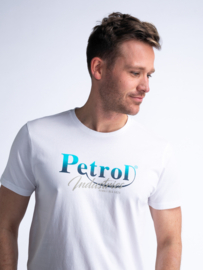 Petrol - Tshirt - Bright White