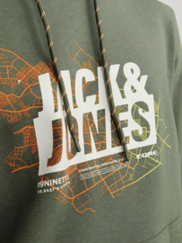 Jack & Jones - Hoodie - Agave Green