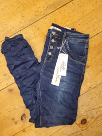 Jewelly Jeans - Dark used met sierknopen