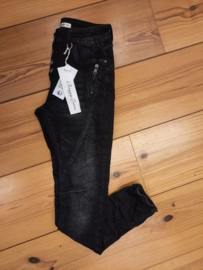 Jewelly Jeans - Met ritsjes - Denim Black used