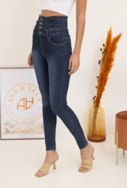 Ana & Lucy - Jeans Super High Waist - Dark Used