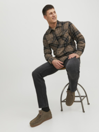 Jack & Jones - Mike Tapered Fit Jeans - Black Denim