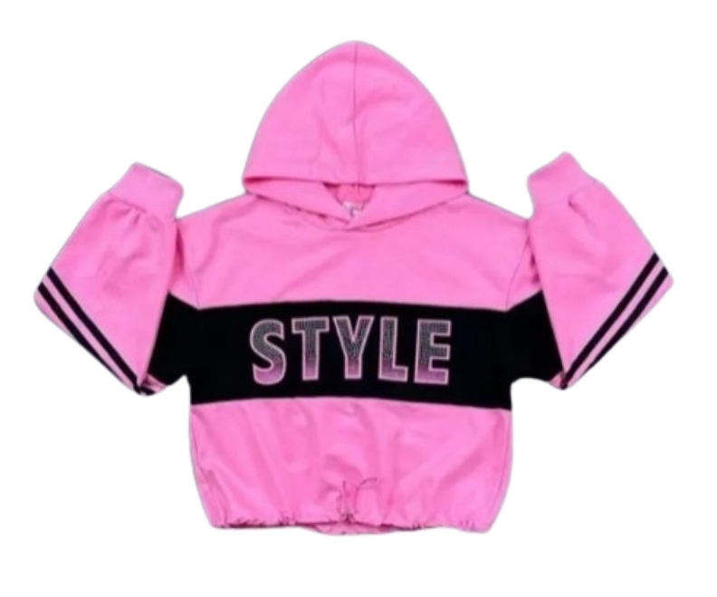 Sweater style neon pink