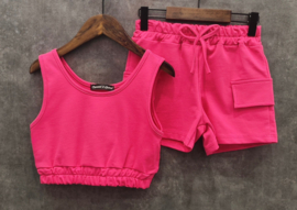 Summer sporty set fuchsia
