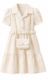 Luna chic dress beige