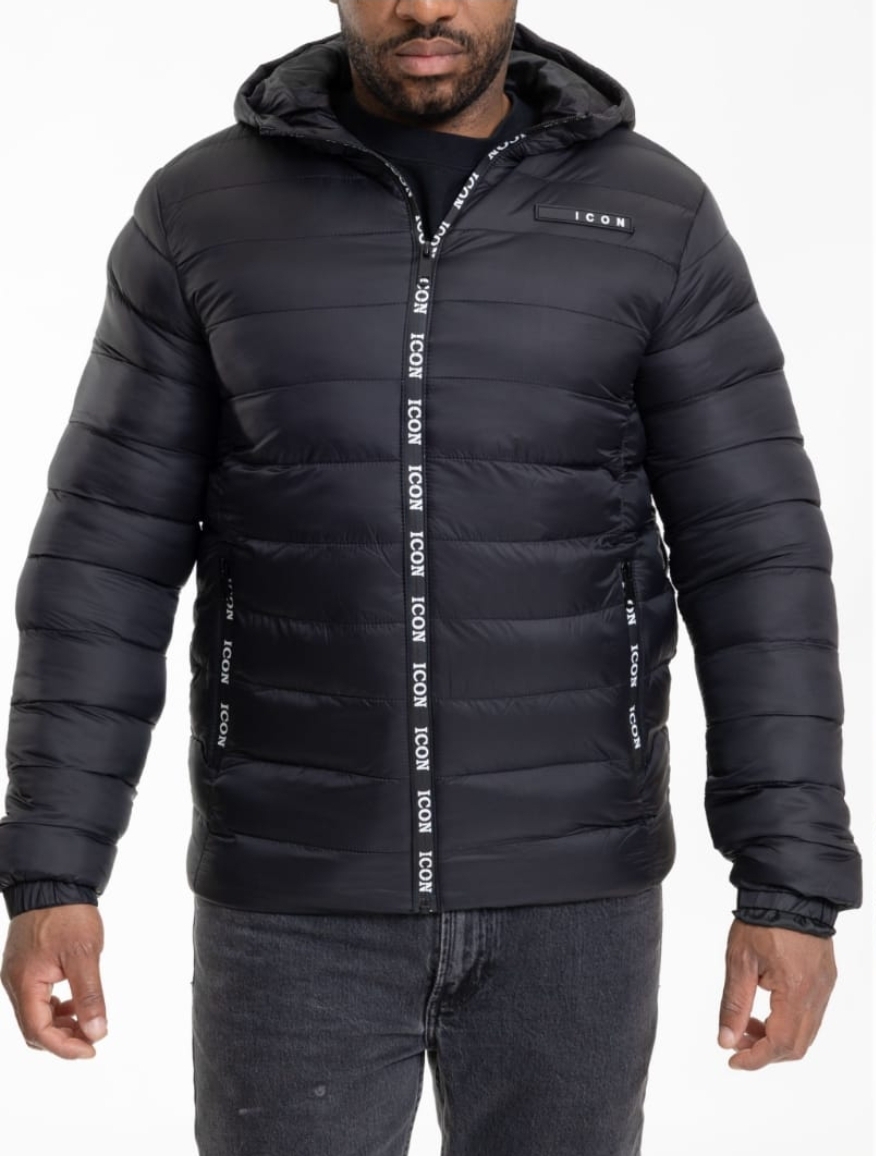 Heren winterjas icon 3 black