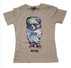 T-shirt genius beige