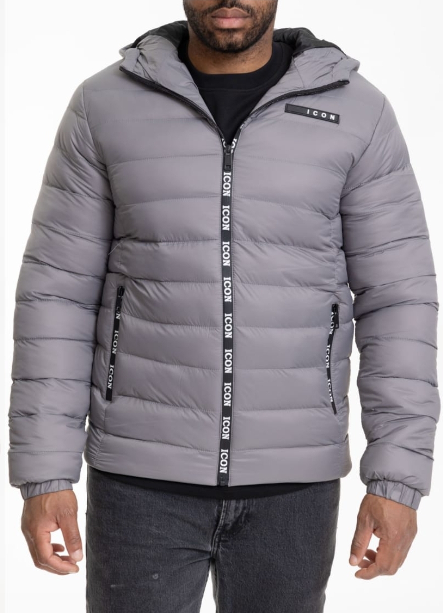 Heren winterjas icon 2 grey