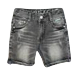 Short denim grey