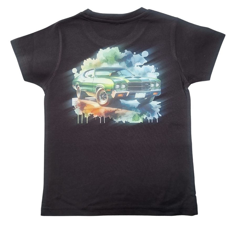 Yven shirt green car