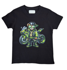 Yven shirt motorbear black