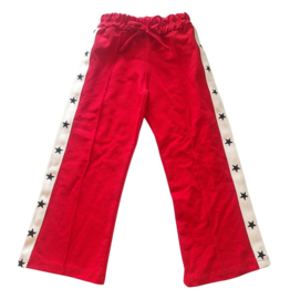 Joggpants star red