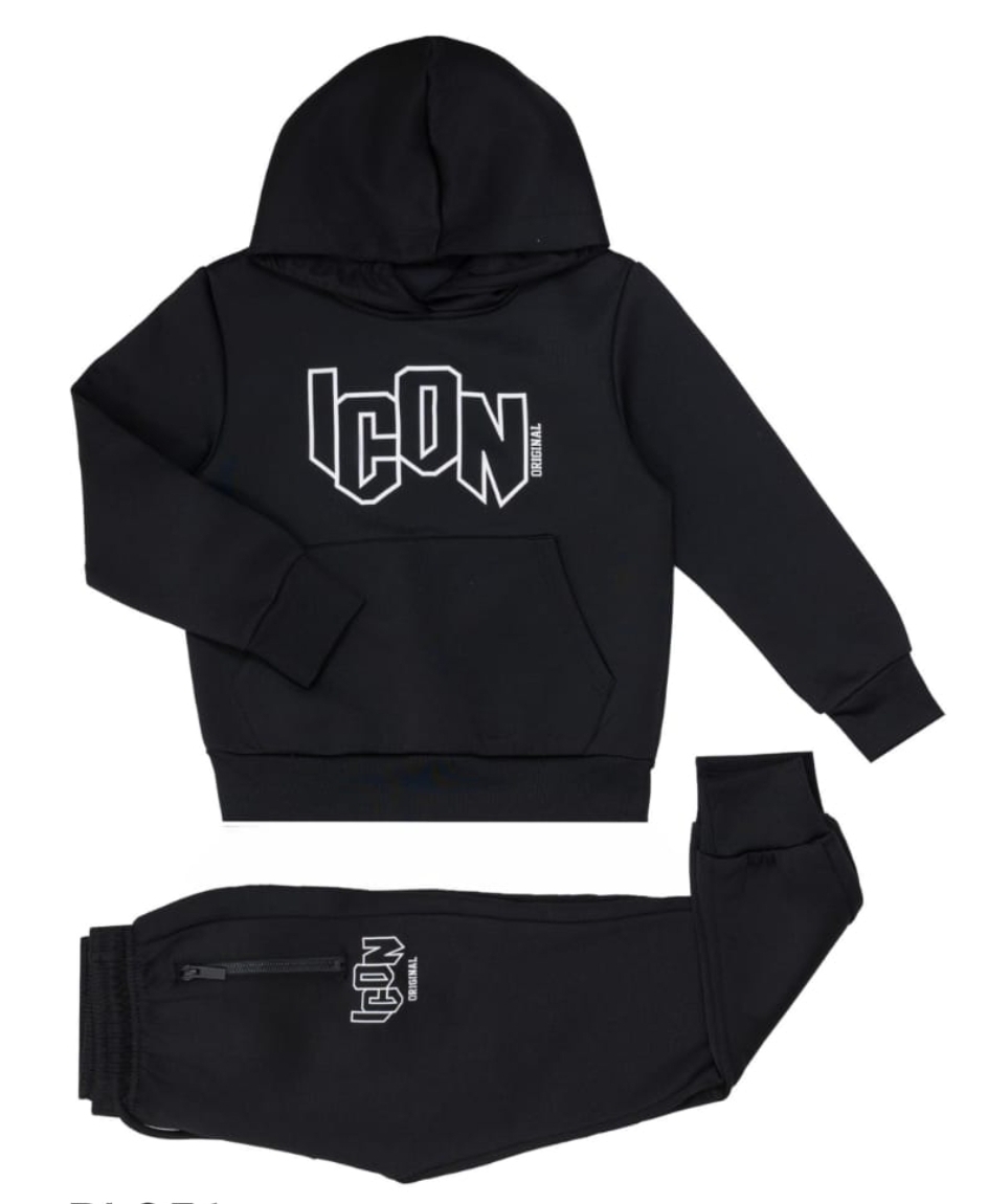 Icon set gravit black