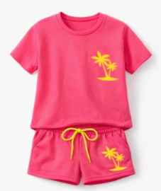 sunny palm set roze