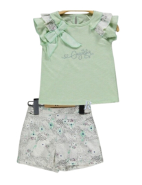 Set flower short mint