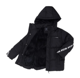 Kids icon winterjas black1