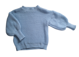 Gebreide sweater blue