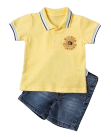 Set polo yellow