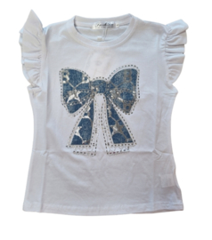 Shirt bow white