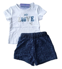 Set wild love blue