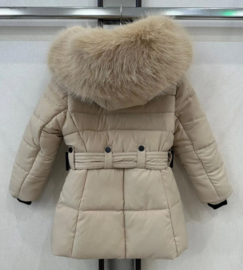 Winterjas beige