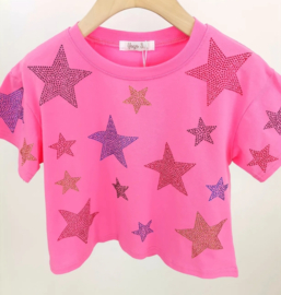 Shirt star pink