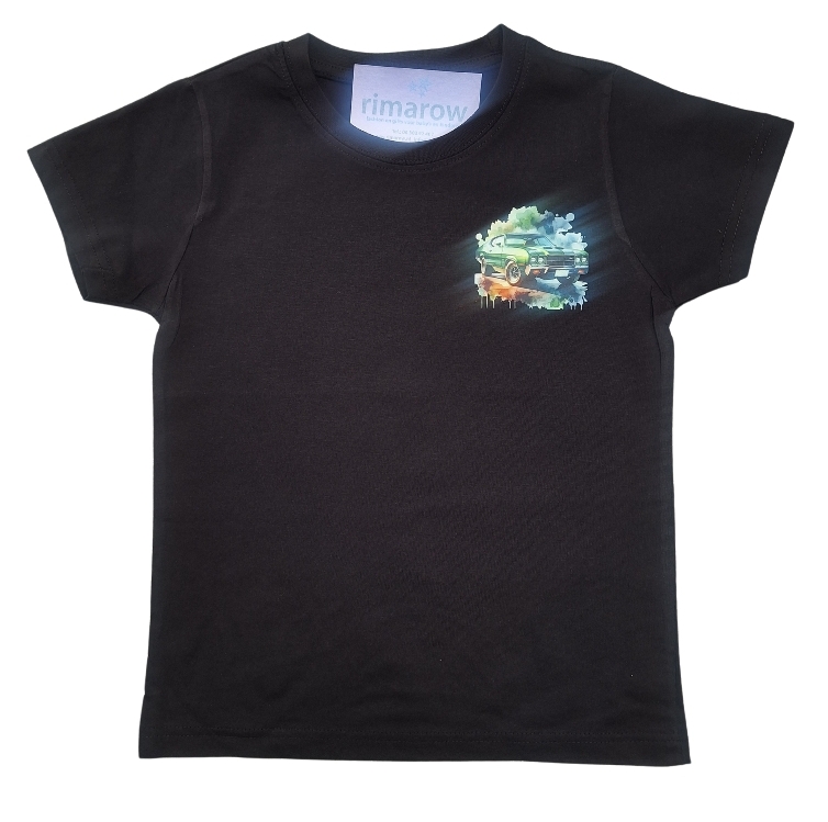 Yven shirt green car