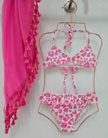 Swimwear Bikini pareo pink