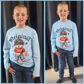 Longsleeve icon bear blue