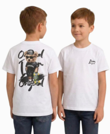 icon shirt bear white