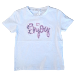 Shirt enjoy lila