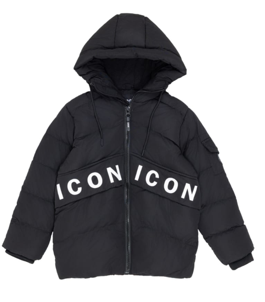 Kids icon winterjas 1 black