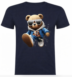Yven shirt running bear deep blue