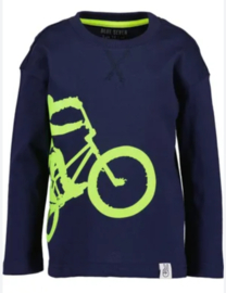 BS longsleeve glow in the dark navy