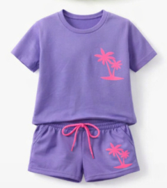 sunny palm set lila