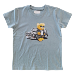 Yven shirt bear washed blue