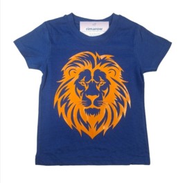Yven Shirt royal blue lion