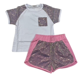Shimmer set pink
