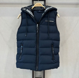 Bodywarmer icon kids dark blue