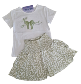 Set leopard dreams green