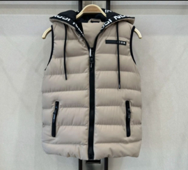 Bodywarmer icon kids beige