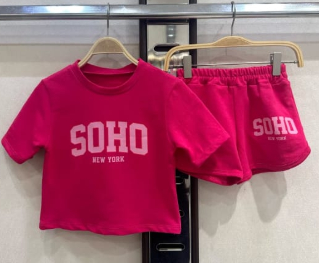 SOHO set fuchsia