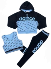 3 deloge dance set blue